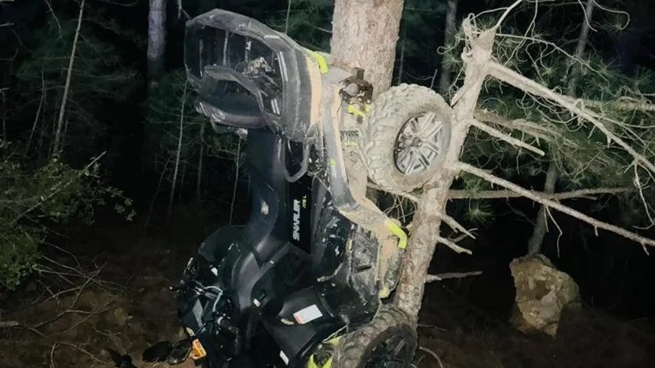 Yeniboğaziçi’nde ATV kazası… Biri ağır iki çocuk yaralandı