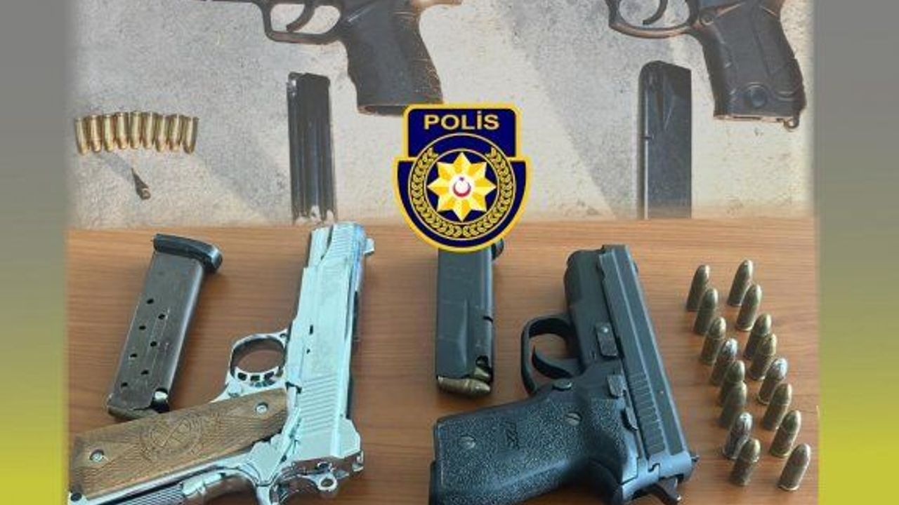 3 ayda 16 tabanca, 134 mermi