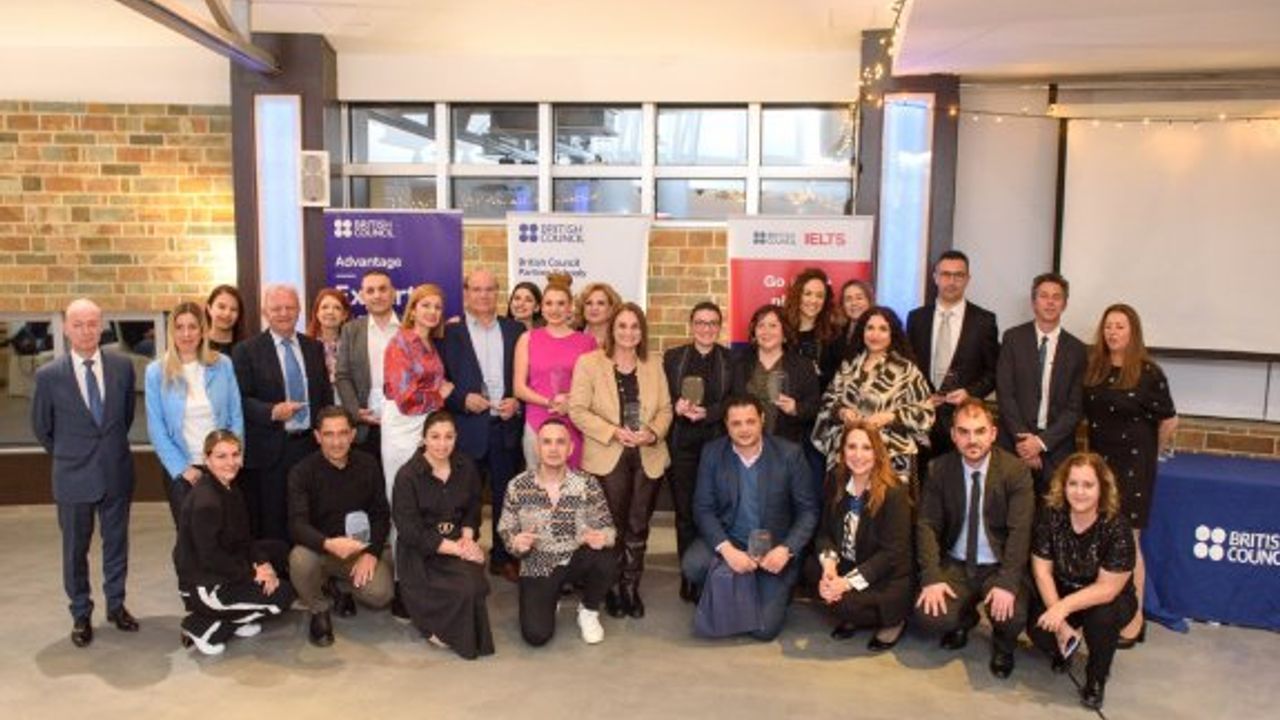 British Council'dan ortaklık programı katılımcılarına ödül