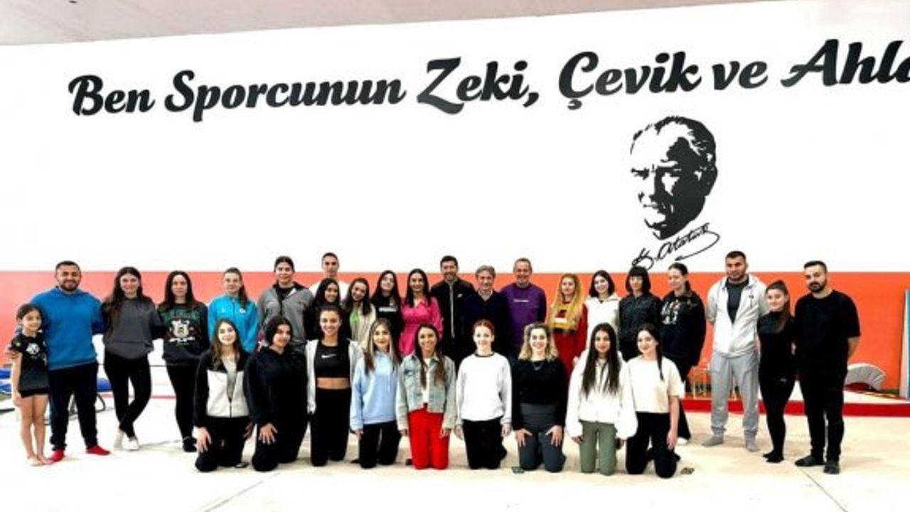 Cimnastikte yardımcı antrenörlük kursu sürüyor