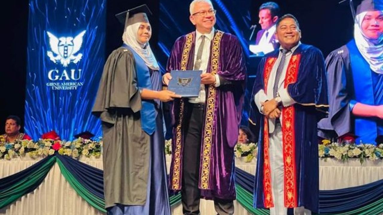GAÜ Sri Lanka Kampüsü'nde mezuniyet töreni düzenlendi