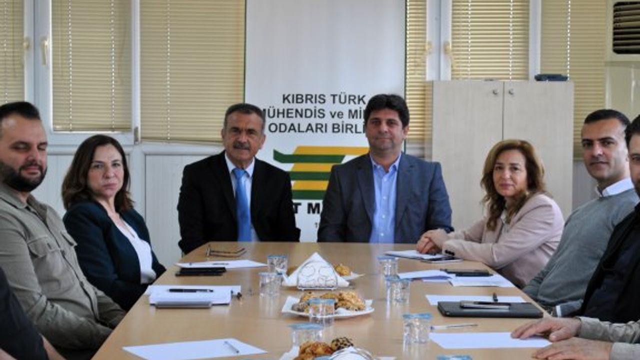 KTMMOB bağlı dörtoda ve Gazimağusa Belediyesi toplantı yaptı
