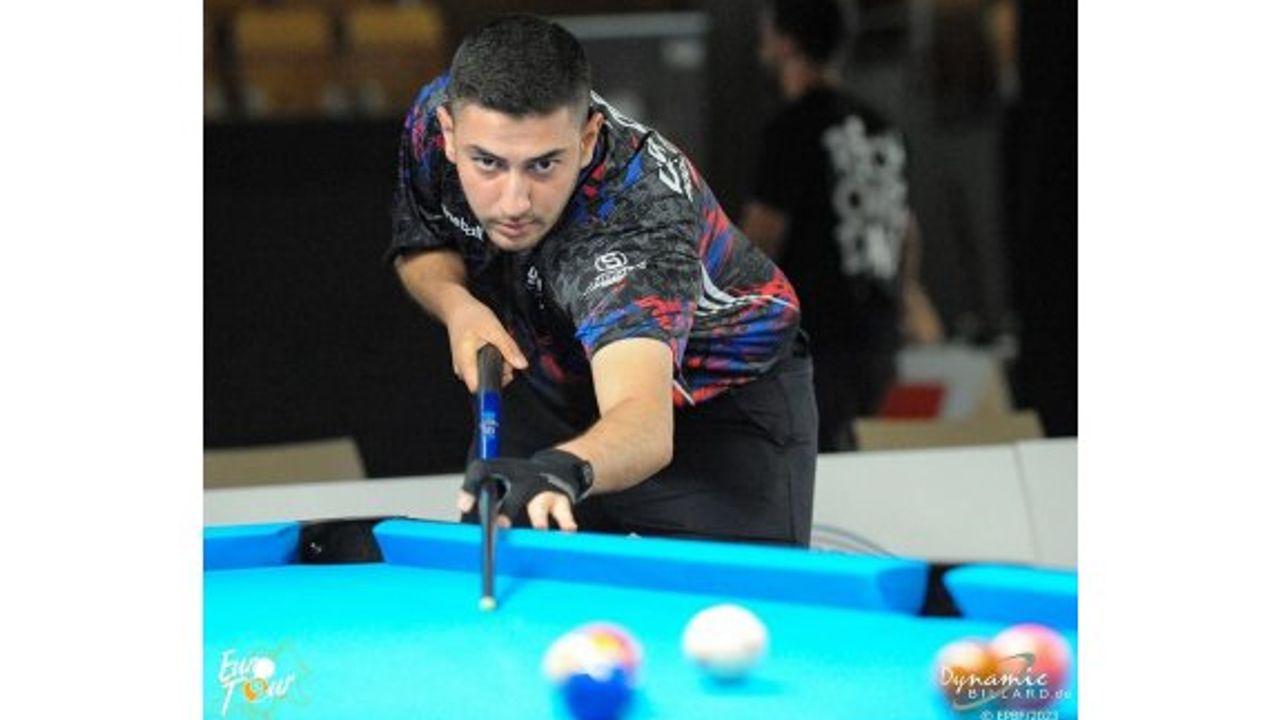 Milli bilardocumuz Mustafa Alnar Las Vegas’ta mücadele etti