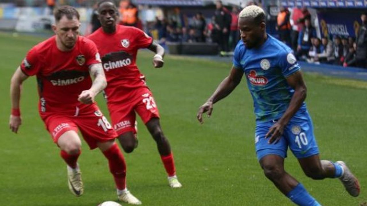 Rizespor 3 puanı 3 golle aldı