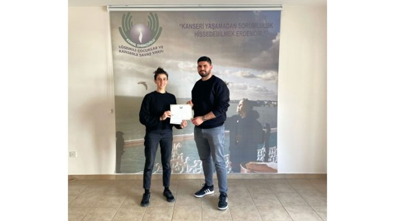 Saraçoğlu Vakfı, Koop-Sen’in yaptığı bağış nedeniyle teşekkür etti