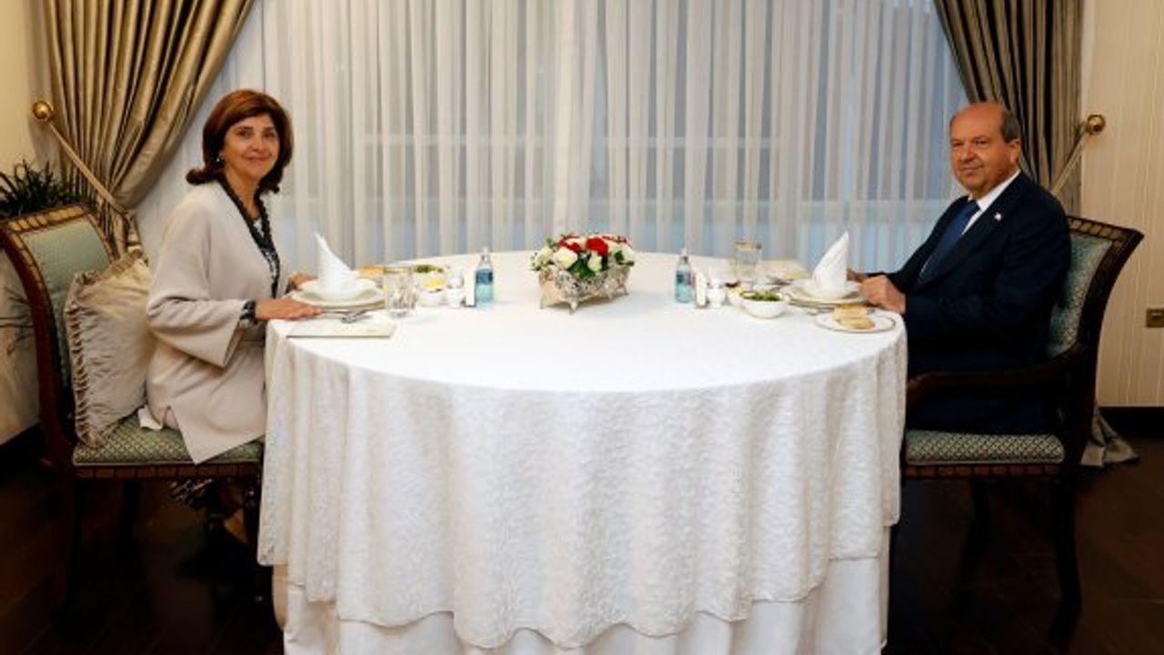 Tatar ile BM Temsilcisi Holgiun iftar yemeğinde bir araya geldi