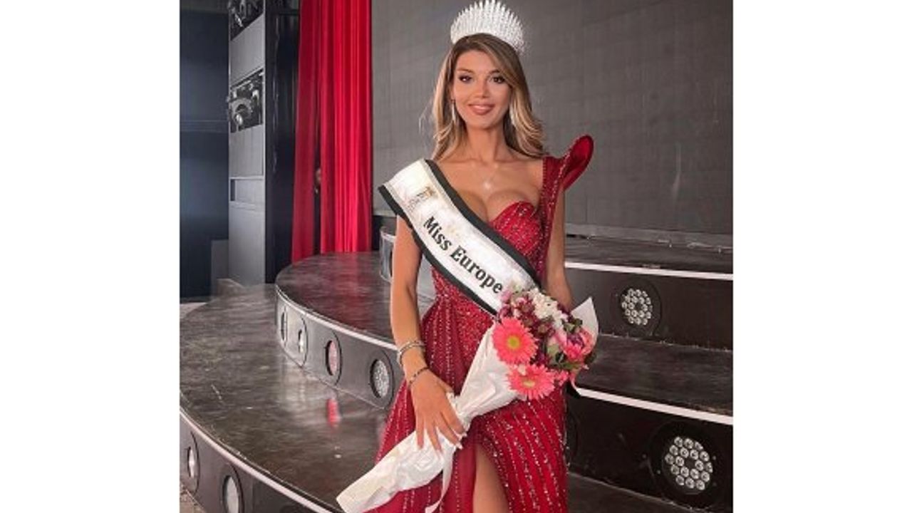 Türk model Avrupa'nın en güzel kadını seçildi