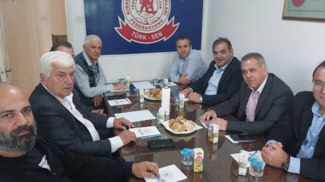 TÜRK-SEN ile SEK yetkilileri görüştü