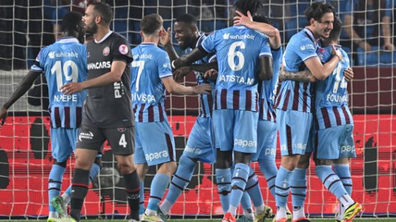 5 gollü maçta kazanan Trabzonspor