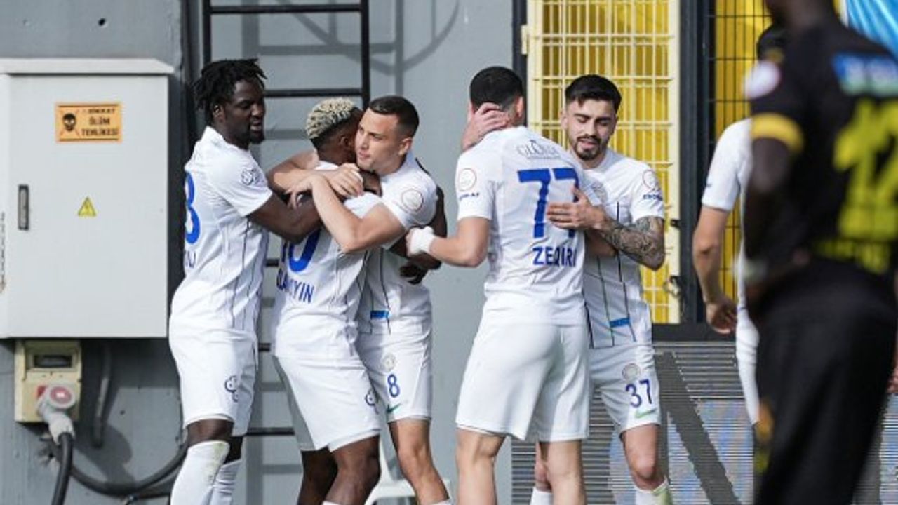 Çaykur Rizespor, İstanbul'da zorlanmadı