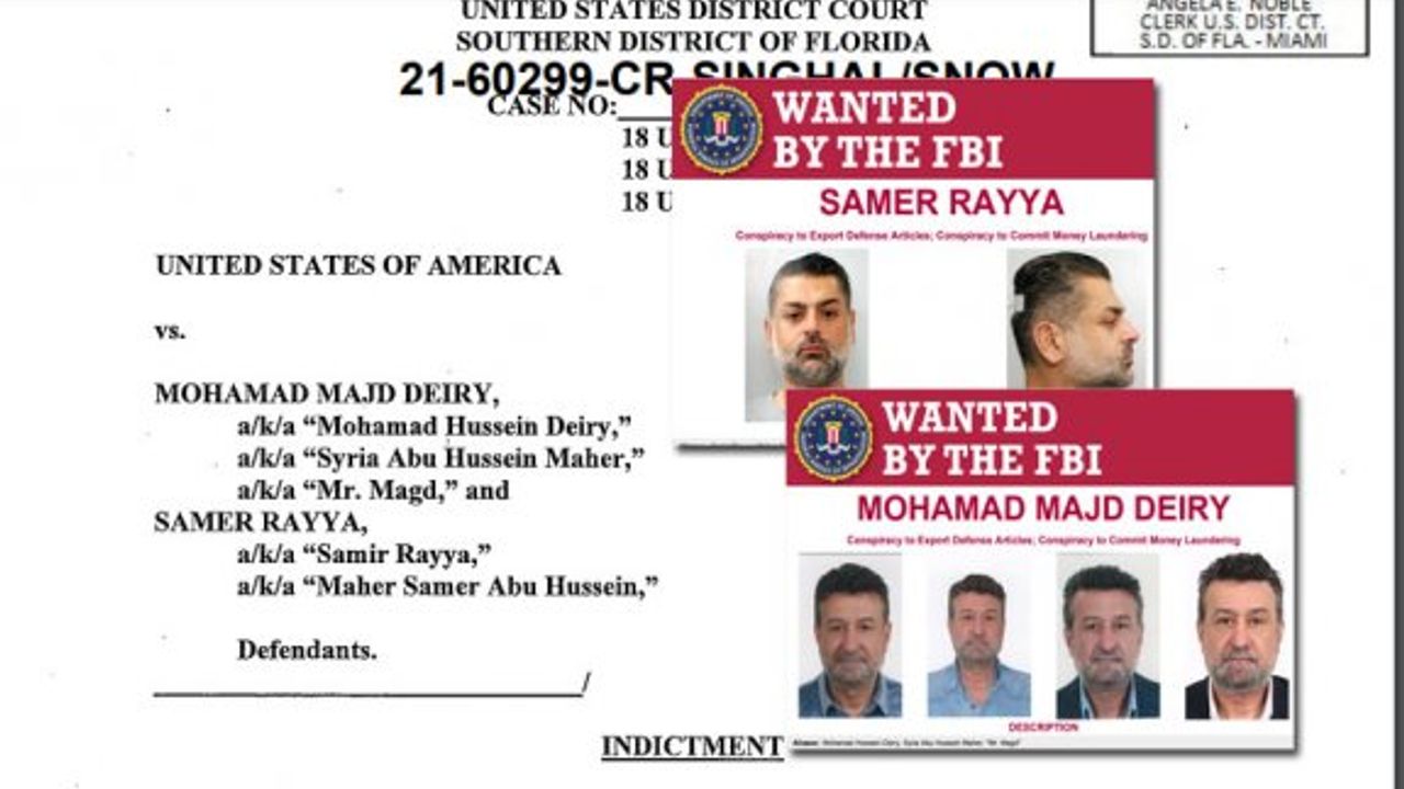 FBI tarafından aranan silah tacirleri adada