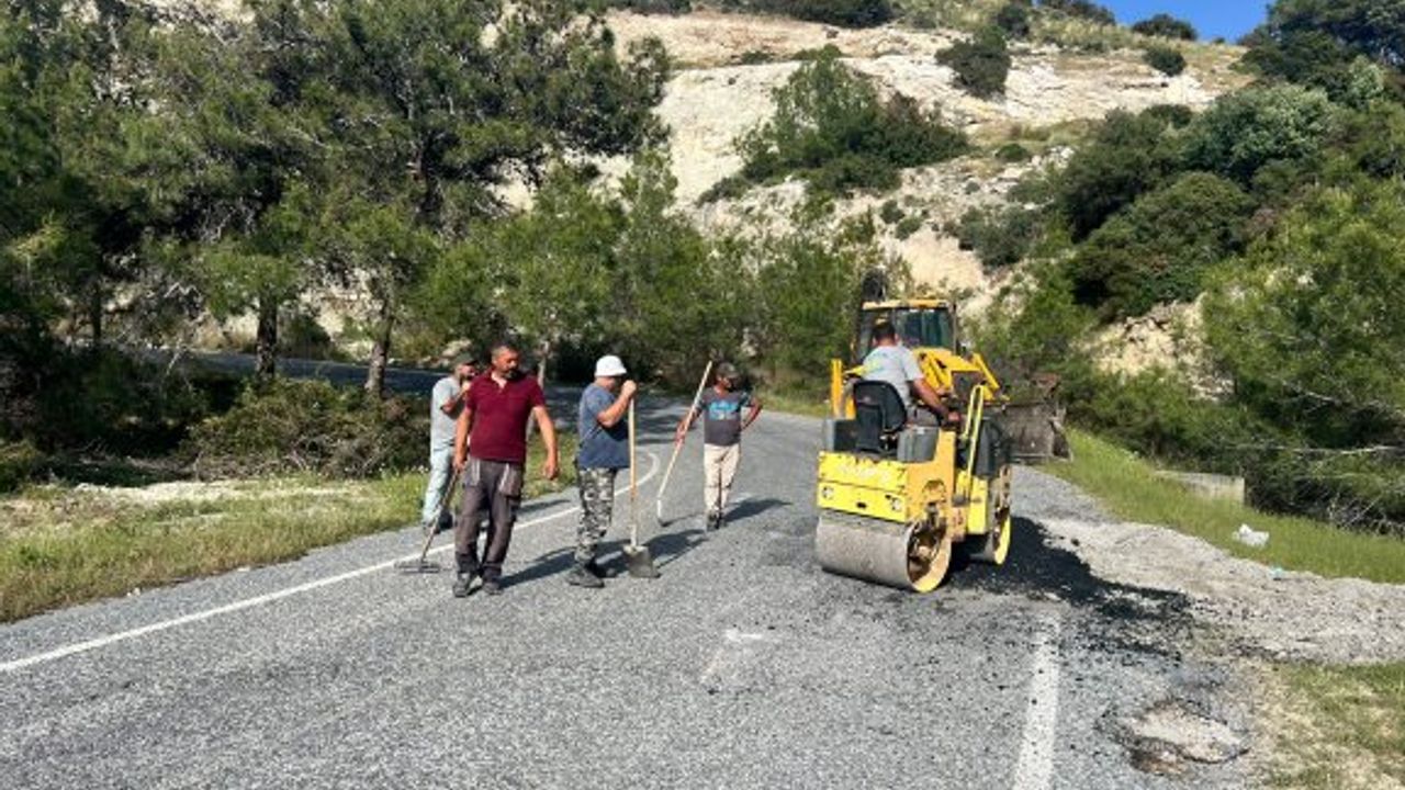Güvercinlik ve Sadrazamköy yollarındaki bakım-onarım çalışmaları tamamlandı