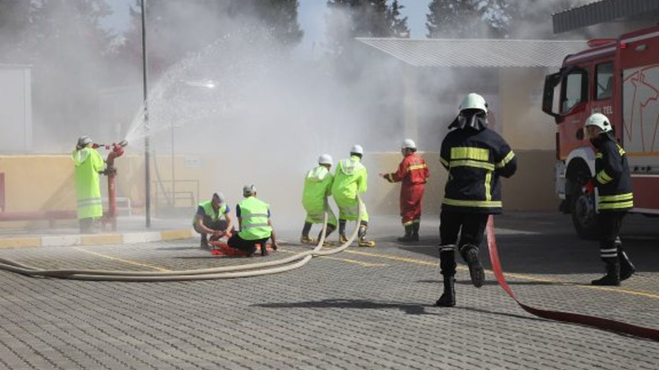 İntergaz Acil Durum ve İlk Yardım  Tatbikatı gerçekleştirdi