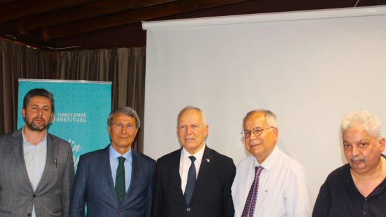 Lefkoşa Yunus Emre Enstitüsünde düzenlenen konferansta Türk-Yunan ilişkileri ele alındı