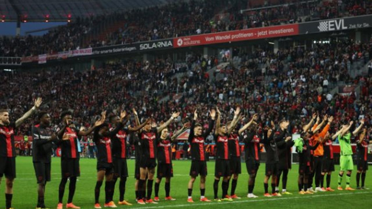 Leverkusen tarihi seriyi 46'ya çıkardı