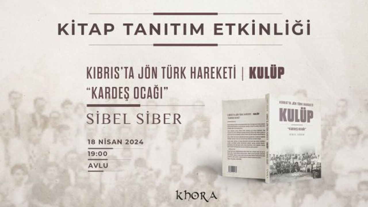 Sibel Siber'in yeni kitabı "Kulüp" (Kardeş Ocağı) Avlu'da tanıtılacak