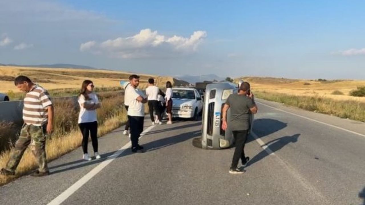 Sürat ve dikkatsizlik yine kaza getirdi