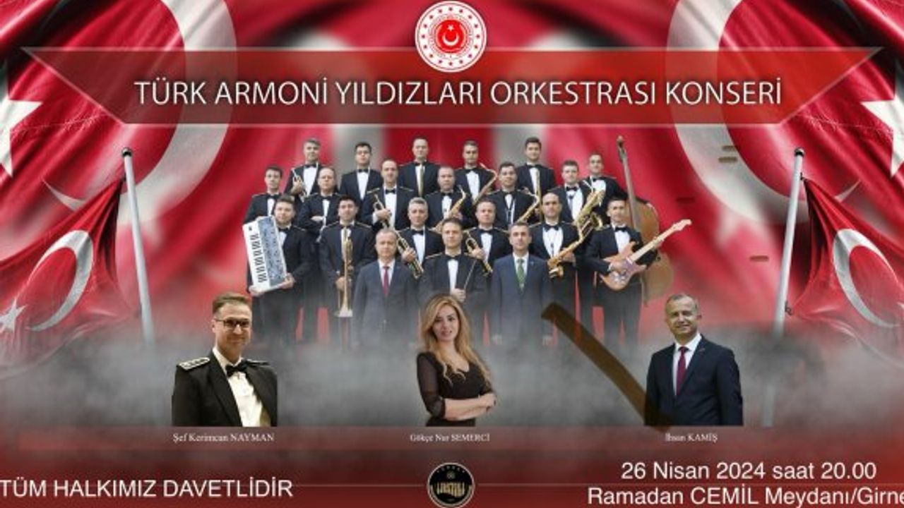 Türk Armoni Yıldızları Orkestrası konser verecek
