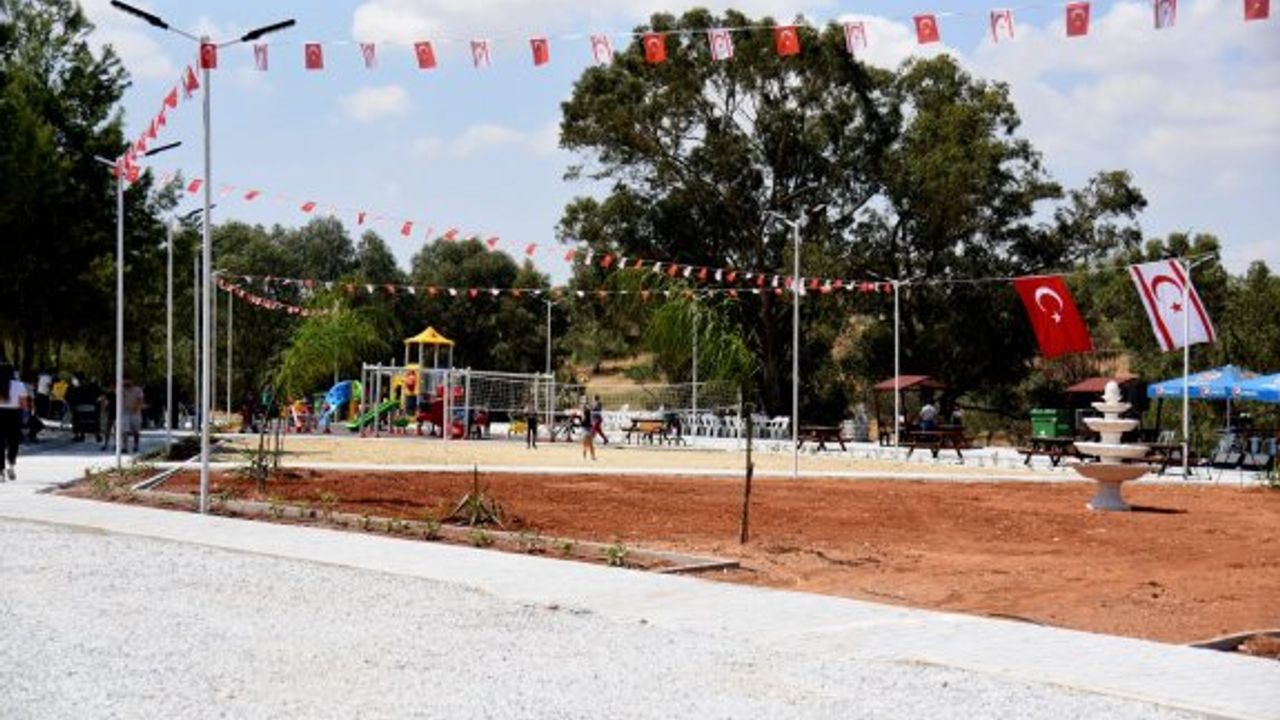 Çayönü’nde, “Atatürk Parkı ve Piknik Alanı”nın açılışı yapıldı