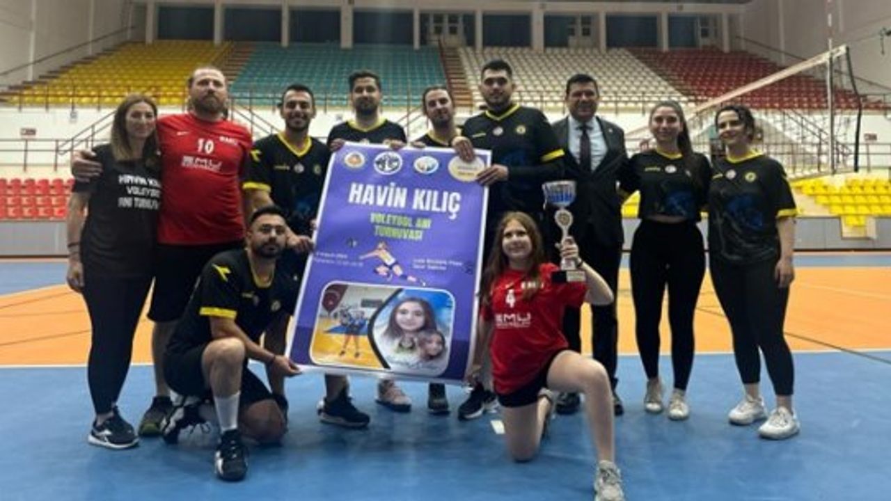 DAÜ’de Havin Kılıç anısına voleybol turnuvası düzenlendi