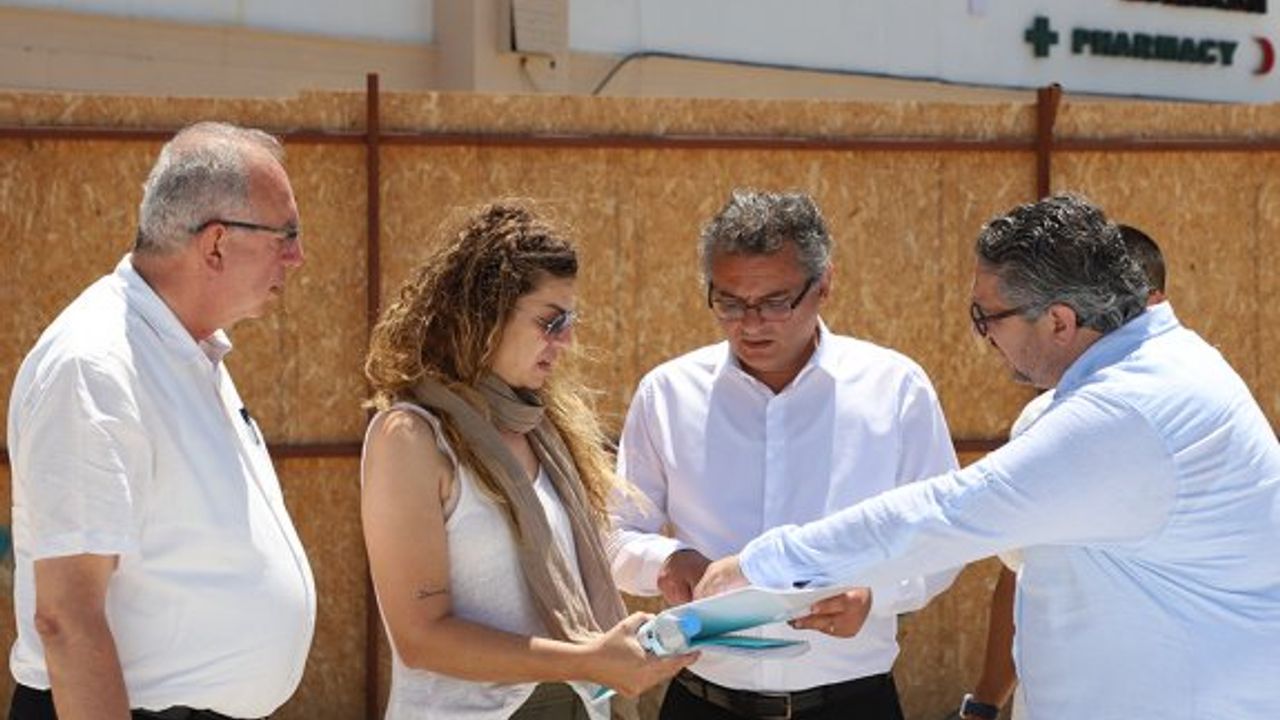 Erhürman, Girne Belediyesi’nin yeni projelerini inceledi
