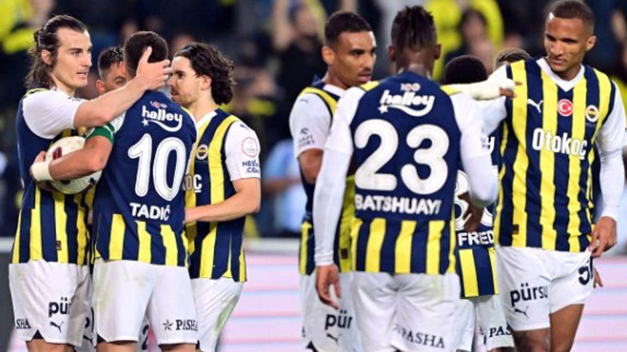 Fenerbahçe 3 puanı 3 golle aldı