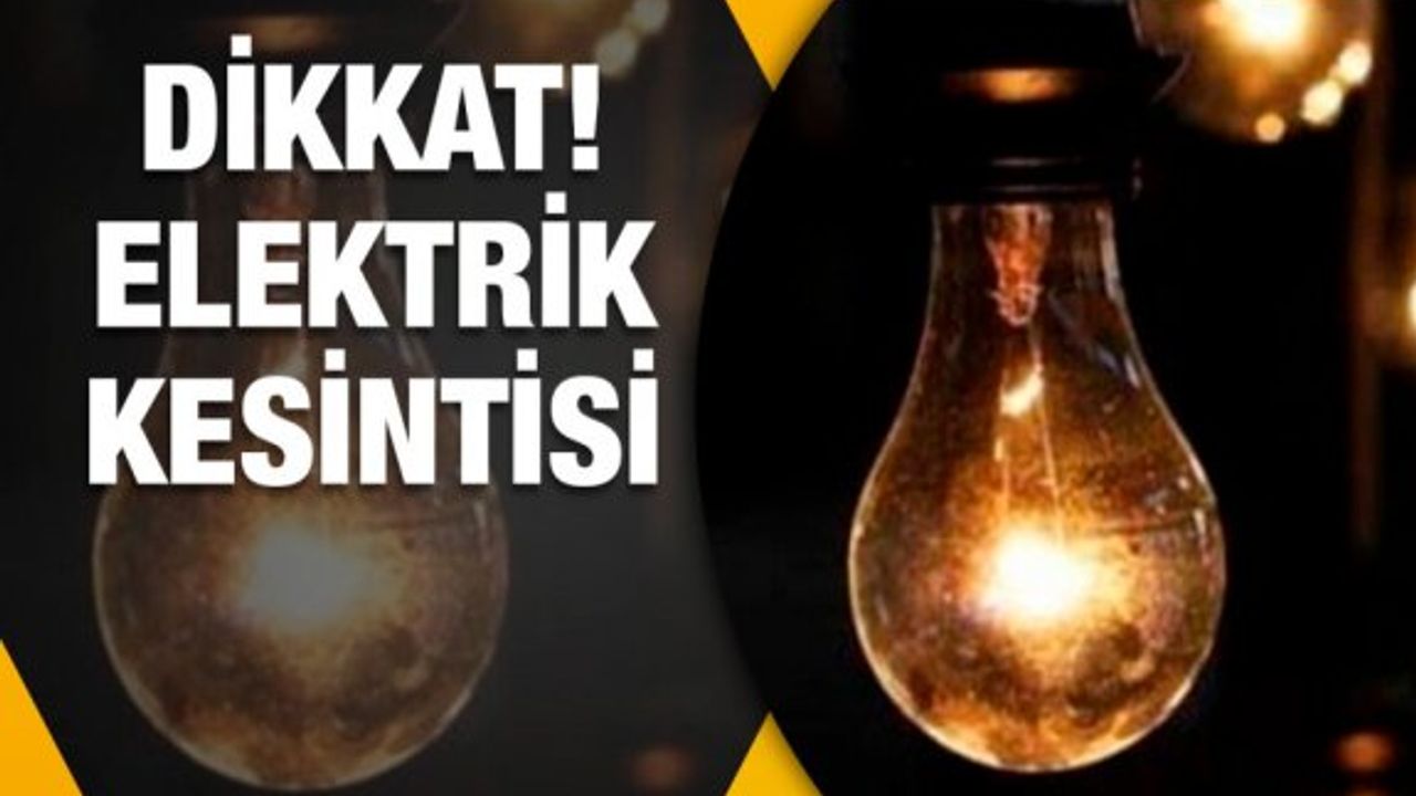 Girne'de birçok bölgeye elektrik verilemeyecek