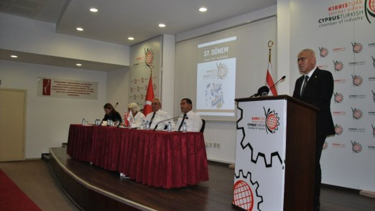 Kıbrıs Türk Sanayi Odası 38. Olağan Genel Kurulu yapıldı