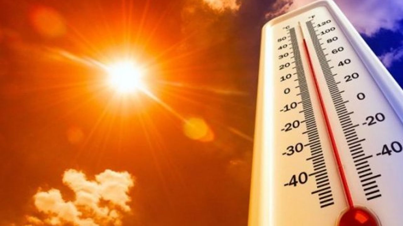 49 yılın sıcaklık rekoru bugün Güzelyurt bölgesinde kırıldı