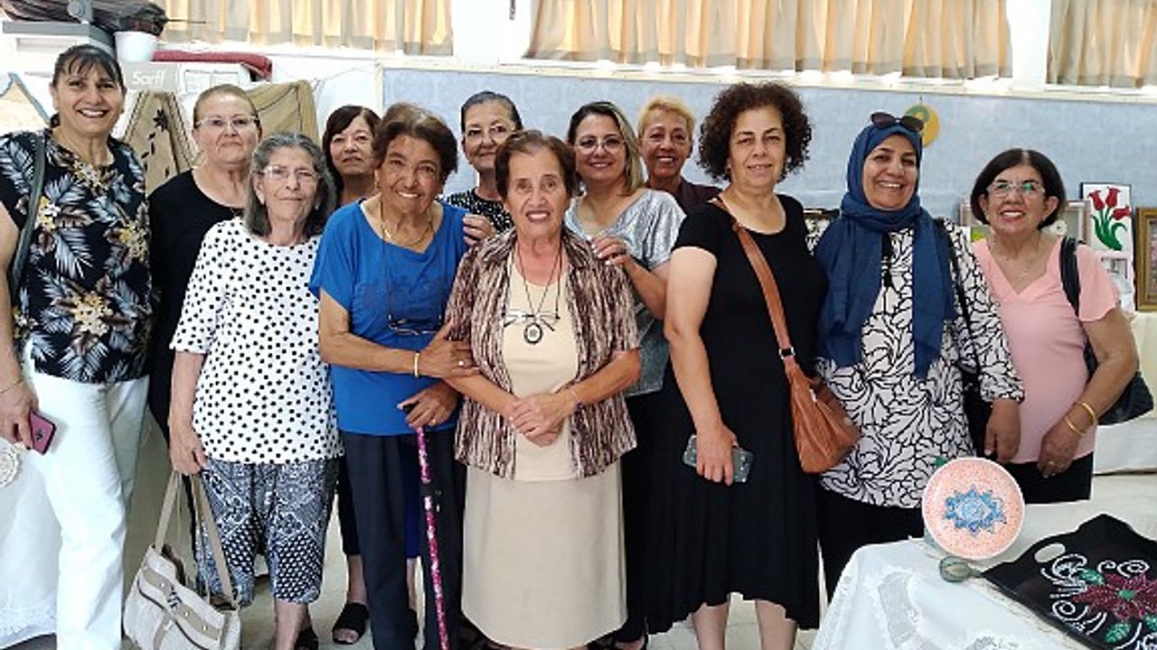 Düzova Köy Kadın Kursu’nun yılsonu sergisi açıldı