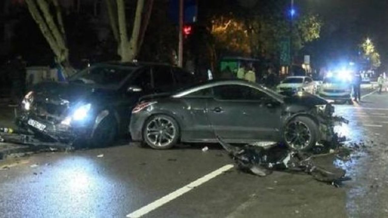 İskele bölgesinde alkollü sürücüler trafik kazasına neden oldu