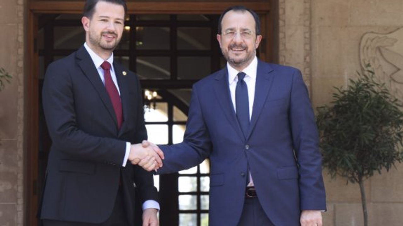 Karadağ Cumhurbaşkanı Milatoviç Güney Kıbrıs’ta temaslarda bulunuyor