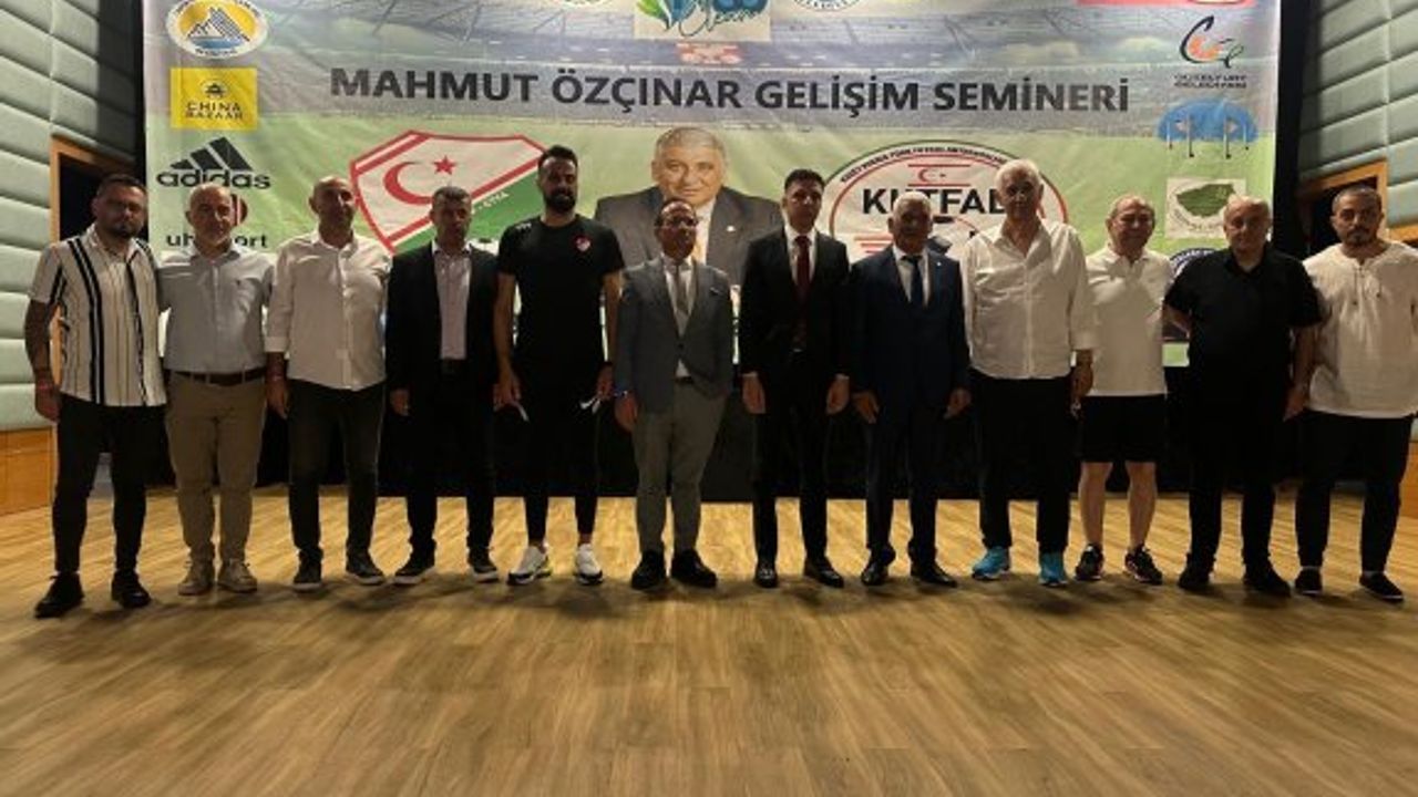 KKTFAD Mahmut Özçınar Antrenör Gelişim Semineri tamamlanıyor