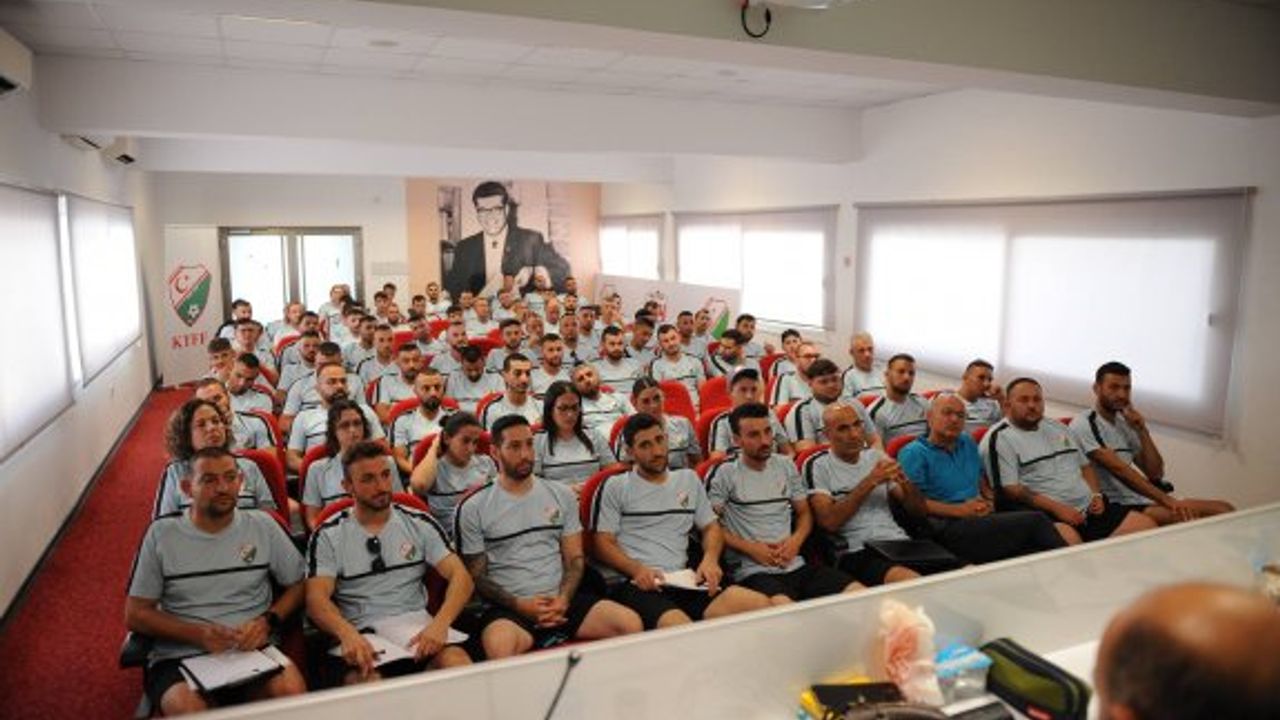KTFF C Lisans Antrenörlük Kursuna yoğun ilgi