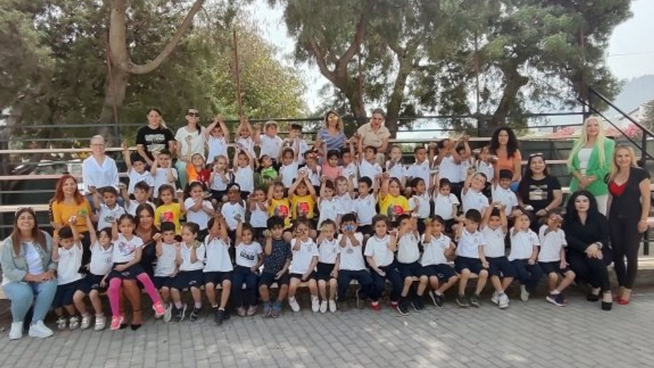 Merit Otellerinin anaokullarda düzenlediği kaplumbağa boyama etkinliği tamamlandı