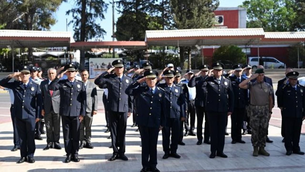 Polis Günü nedeniyle törenler düzenlendi