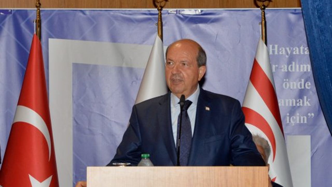 Tatar: "Kıbrıs Türkü entrikalarla karşı karşıya"