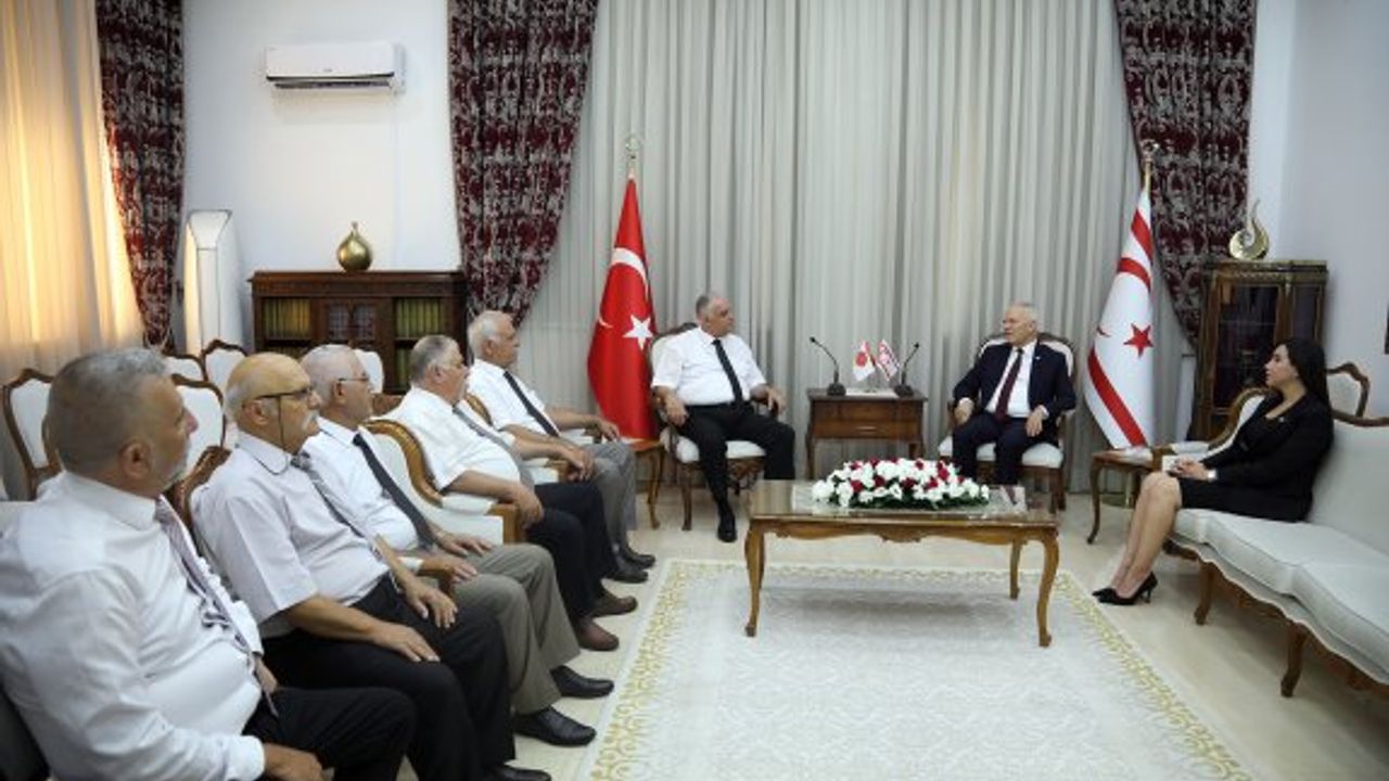 Töre, Emekli Polisler Derneğini kabul etti
