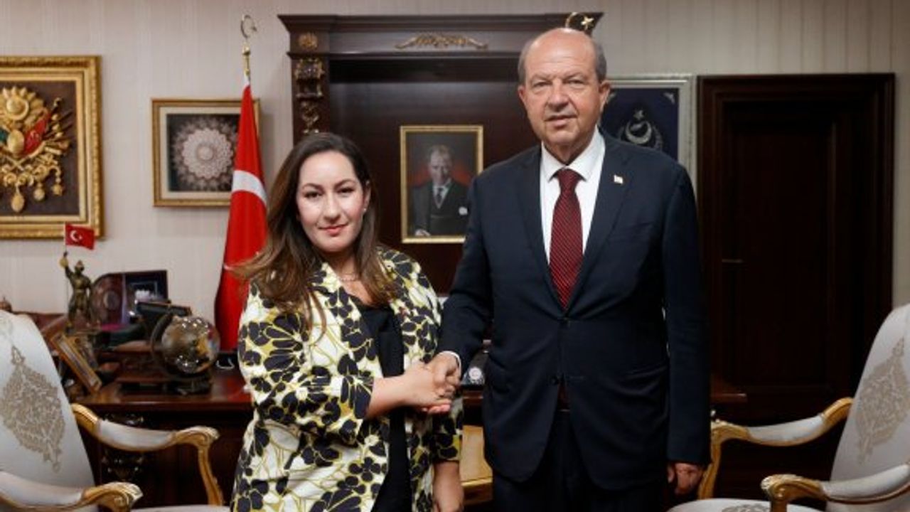 Cumhurbaşkanı Tatar yeni Doha Temsilcisi Hançerli’yi kabul etti