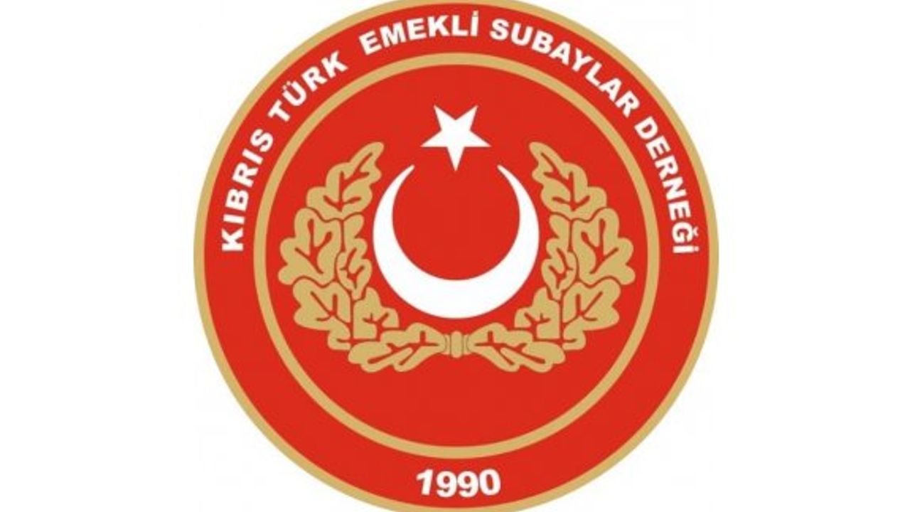 Kıbrıs Türk Emekli Subaylar Derneği 20 Temmuz Barış ve Özgürlük Bayramı mesajı