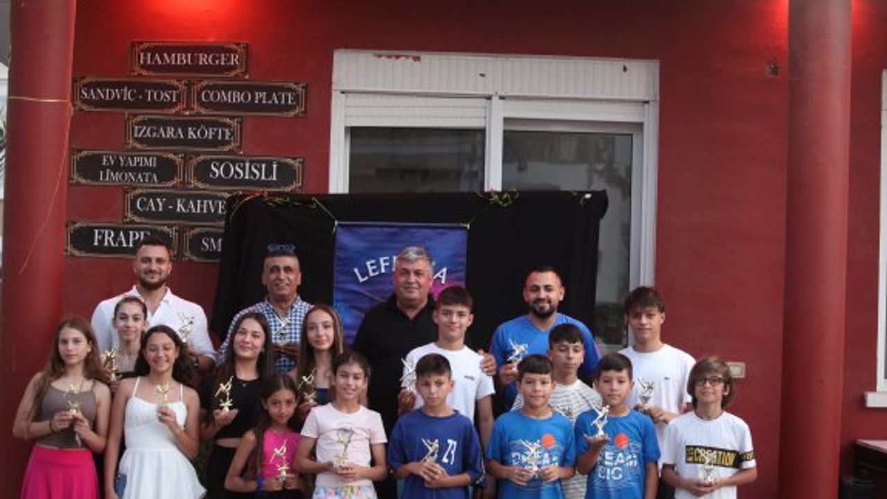 Lefkoşa Cimnastik Kulübü, sporcularını ödüllendirdi