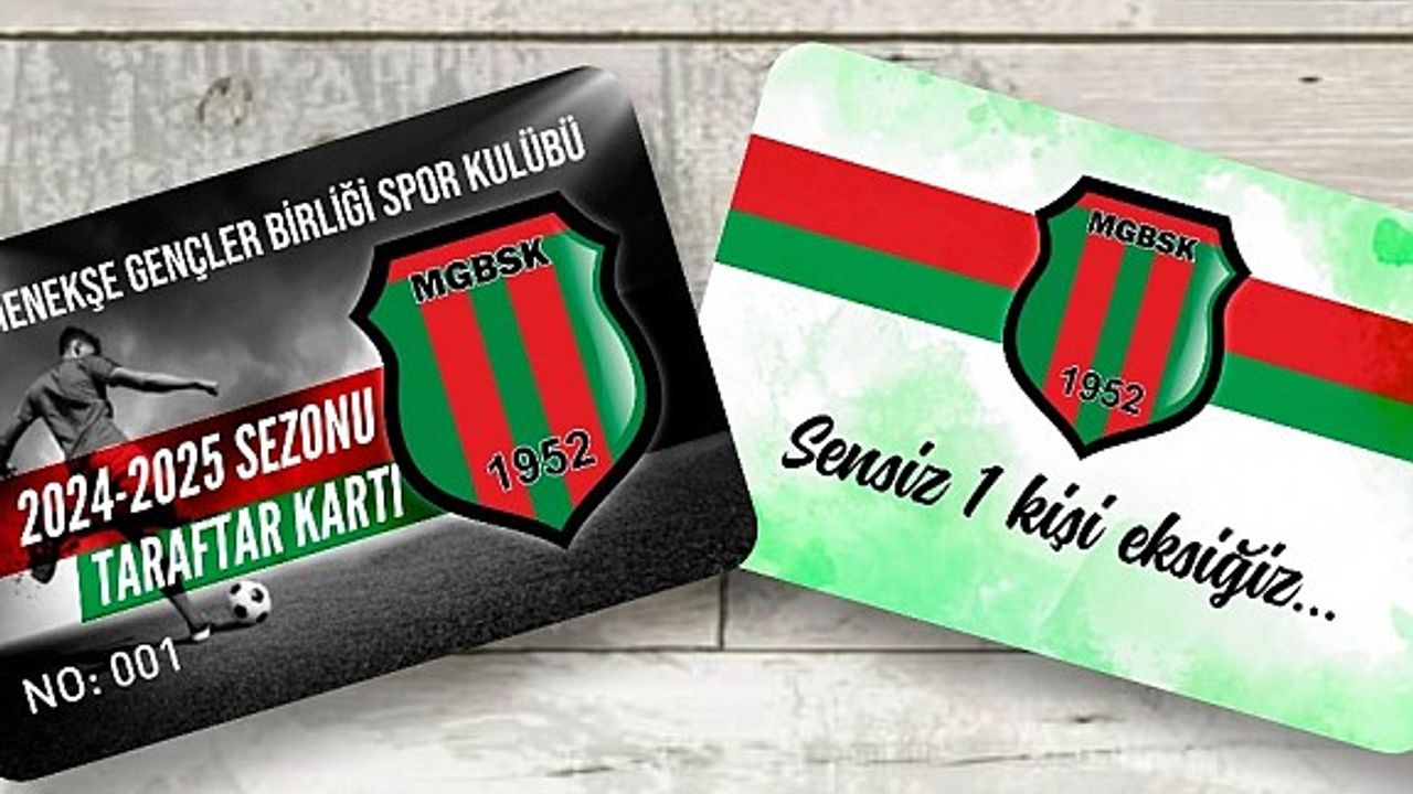 Mormenekşe taraftar kartını satışa sundu