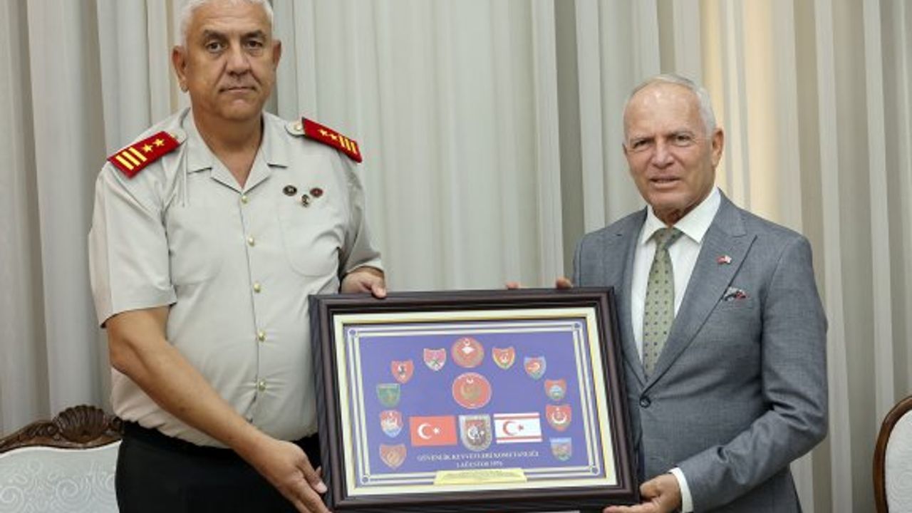 Töre, GKK Komutanı Tümgeneral Aytaç’ı kabul etti
