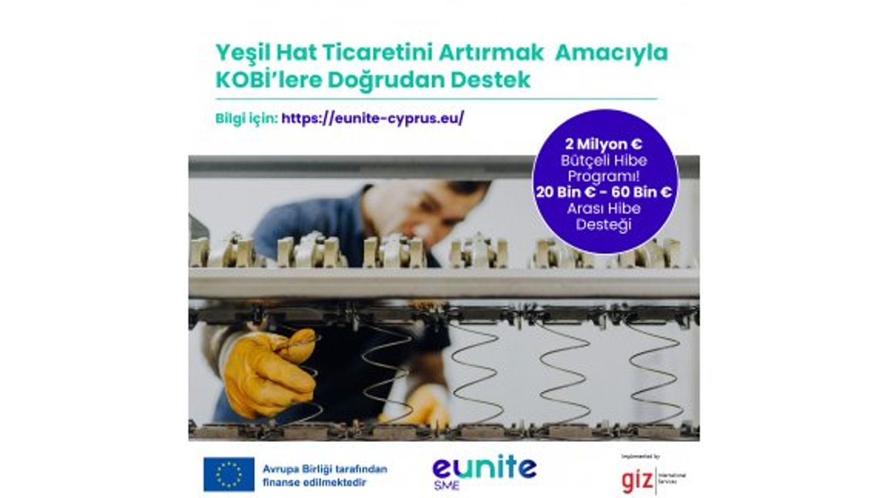 Yeşil Hat ticaretini artırmak için hibe programı başlatıldı
