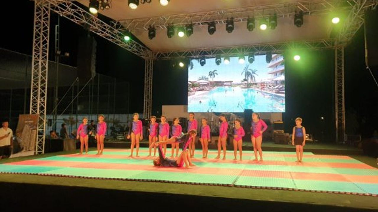 Akçay’daki cimnastik salonu meyvelerini vermeye devam ediyor