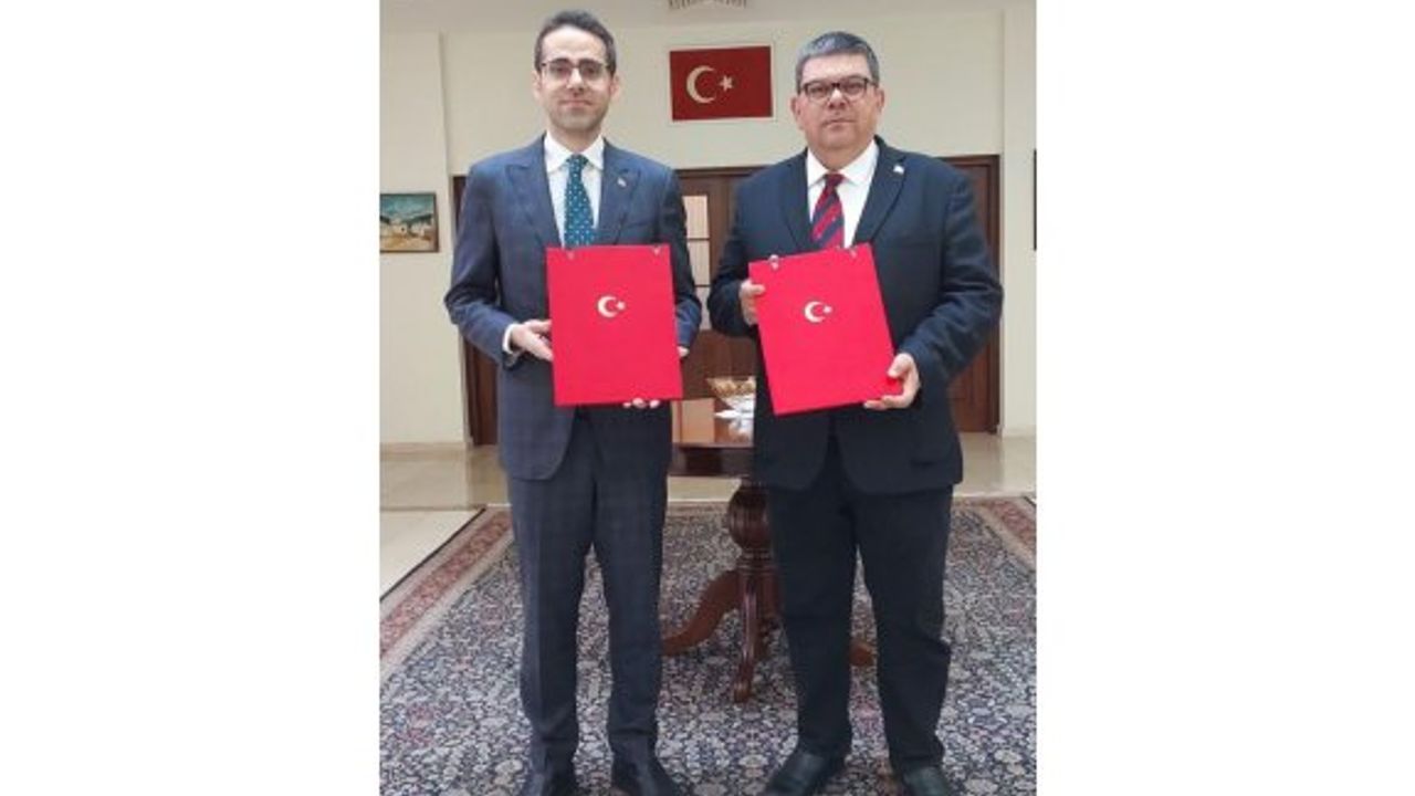 Büyükelçi Serim ve Maliye Bakanı Berova, mutabakat zaptı imzaladı