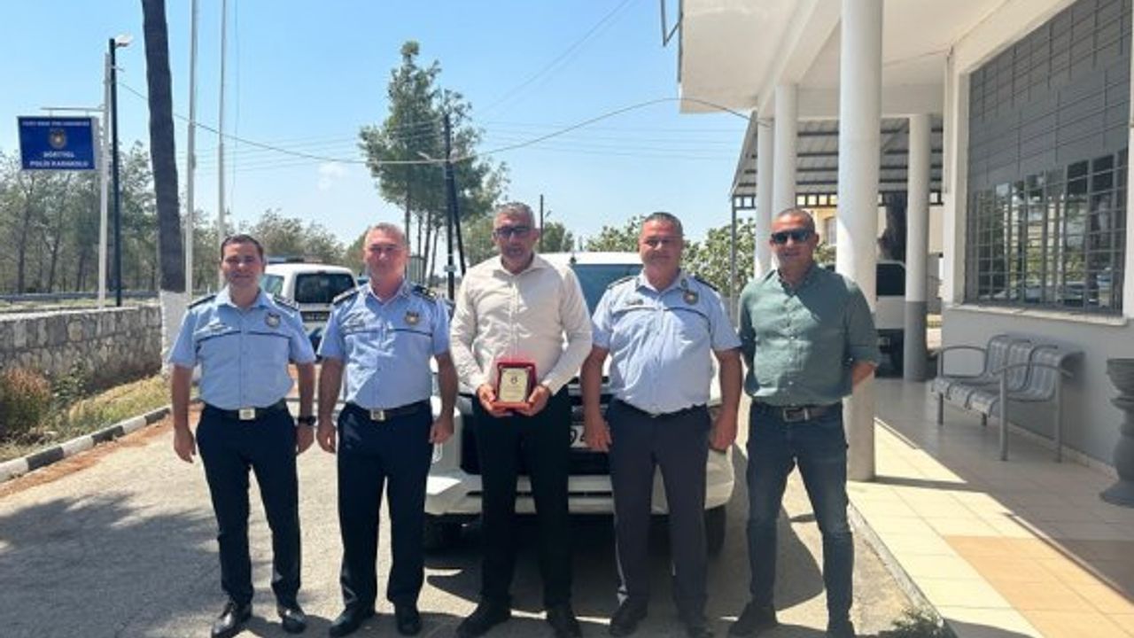 Dörtyol Polis Karakolu'na Mesarya Belediyesi'nden araç bağışı