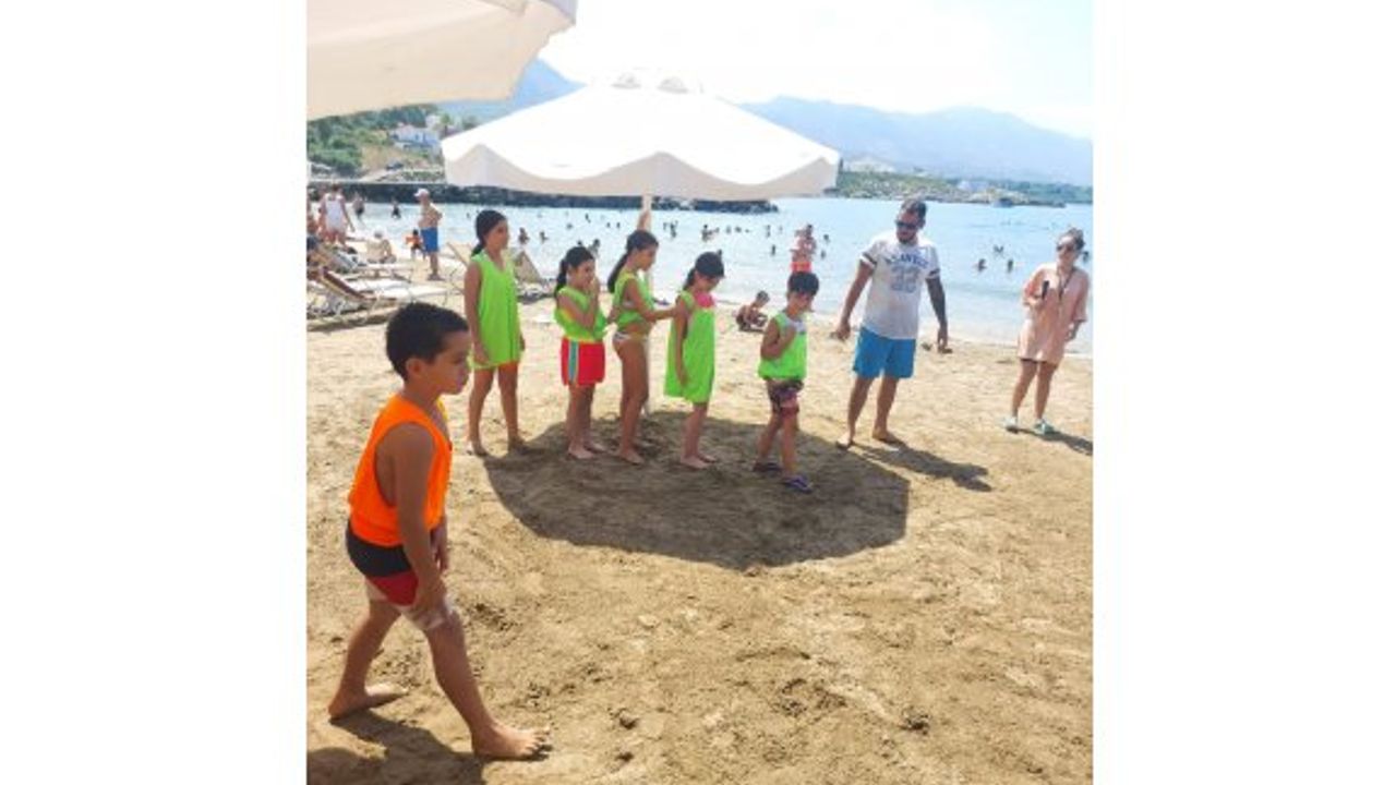 Girne’de çocuklara "survivor" yarışması yapıldı