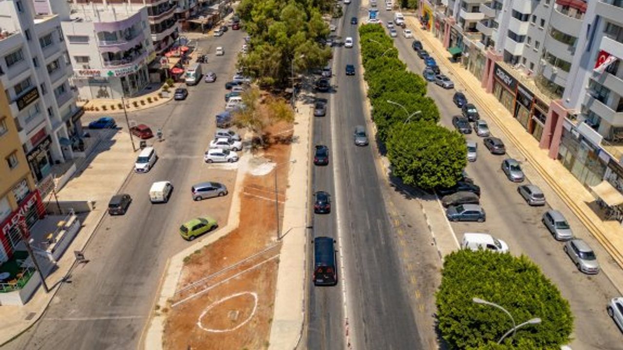 Kaliland bölgesindeki peyzaj düzenleme projesi başladı