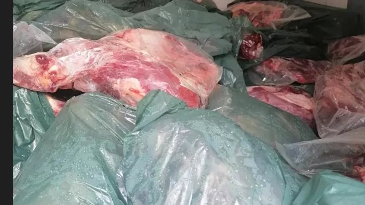 KKTC’ye geçirilmek istenen 2 tondan fazla ete el konuldu